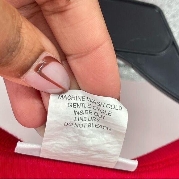 Bonnie Jean Girl’s Red Gingham Dress with Ladybug Appliqué Bow – Size 5 - Picture 9 of 12